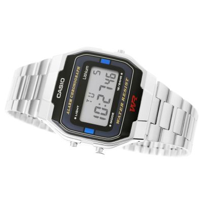 4. Zegarek CASIO A163WA-1QES Unisex + BOX