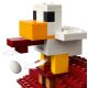 6. LEGO Minecraft 21273 Atak balonowego Ghasta na wioskę (WYPRZEDAŻ)