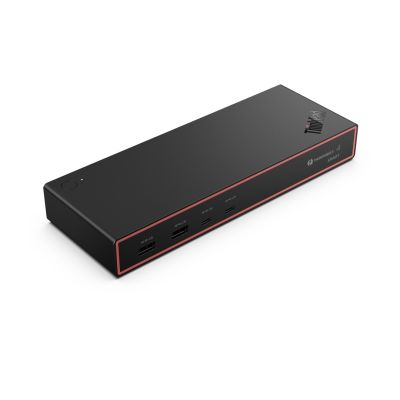 13. Inteligentna stacja dokująca Lenovo ThinkPad USB4 5500 (z zasilaczem 135 W) | Ilość DisplayPorts: 2 | Ilość portów HDMI: 1 | 100 W