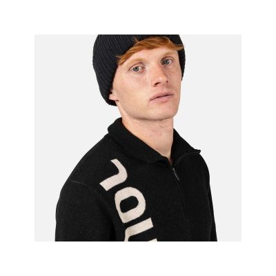 5. Sweter męski ROSSIGNOL SIGNATURE HZ SWEATER czarny