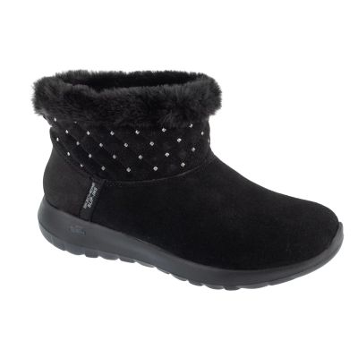 Skechers Slip-Ins: On-The-Go Joy - Cozy Shimmer 144816-BBK Czarne 36