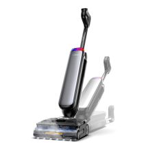 Tineco Floor One S9 Artist Steam Pro Odkurzacz pionowy Bateria Suchy i Mokry Bez worka Czarny, Srebrny