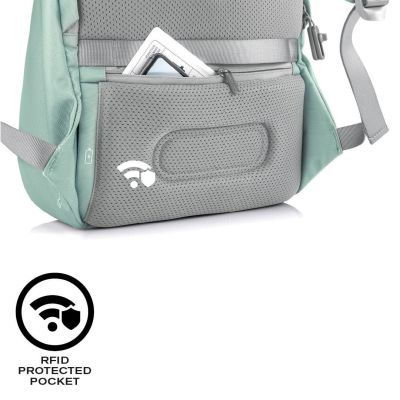 11. XD DESIGN PLECAK ANTYKRADZIEŻOWY BOBBY SOFT ZIELONY P/N: P705.797