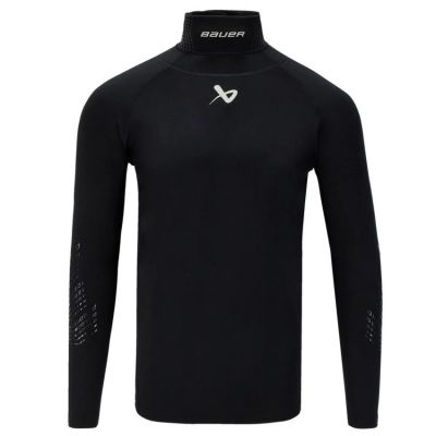 3. Koszulka ribano długi rękaw Bauer Neckprotect 2 Sr