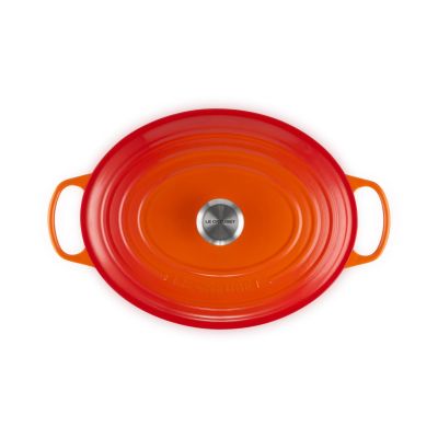4. Piekarnik Le Creuset Signature Roaster owalny 33cm czerwony