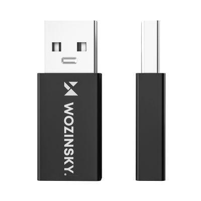 4. Adapter Wozinsky WAAC-01 USB-A - USB-C OTG - czarny