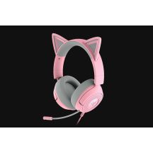 Zestaw słuchawkowy Razer Gaming Kraken Kitty V3 X Przewodowe Nauszne Mikrofon Kwarc