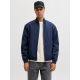 Jack&Jones męska kurtka bomberka JJECHARGE STAND COLLAR BOMBER NOOS 12288895 NAVY BLAZER