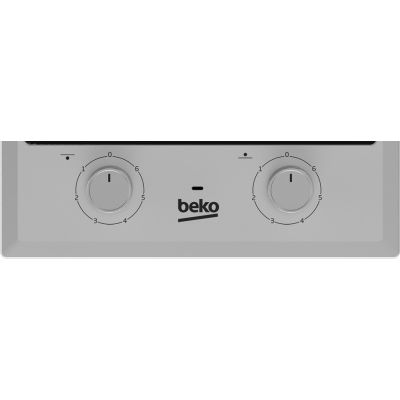 8. Płyta ceramiczna Beko HDCC 32200 X (2 pola grzejne; kolor inox)