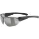 5. Okulary rowerowe UVEX Equate, black matt/smoke