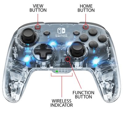7. PDP Controller Afterglow   Deluxe Wireless            Switch