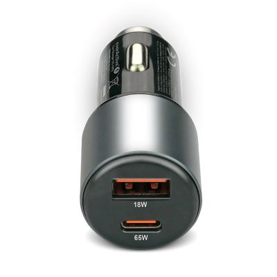 2. EVERACTIVE ŁADOWARKA SAMOCHODOWA 1 X USB QC3.0, 1 X USB-C PD 83W CZARNA CC-60Q