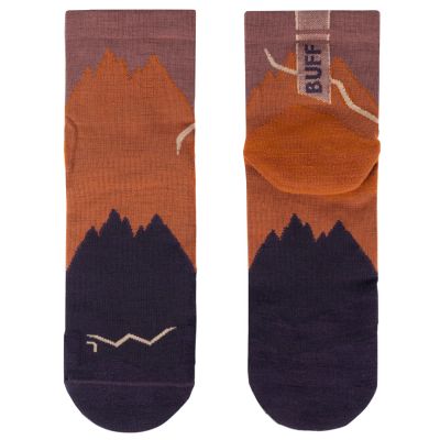 3. BUFF Merino Lightweight Quarter Socks 137792221 Brązowe 36-38