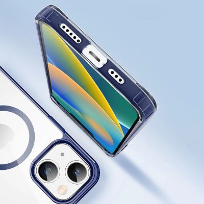 15. Dux Ducis Clin2 etui iPhone 14 Plus magnetyczny pokrowiec MagSafe różowe