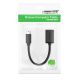4. Adapter Ugreen US249 10383 mini USB-B (męski) / USB-A (żeński) OTG 10cm - szary