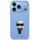 Etui Karl Lagerfeld Smooth Ikonik Sketch MagSafe do iPhone 18 Pro / 17 Pro - jasnoniebieske