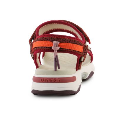5. Sandały D.Franklin Sneakers Sandal Strips W DFSH406003-Burg