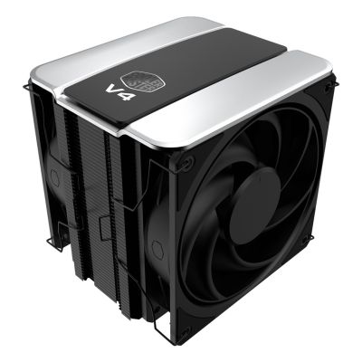2. Cooler Master V4 Alpha 3DHP Black Procesor Chłodnica powietrza 12 cm Czarny 1 szt.