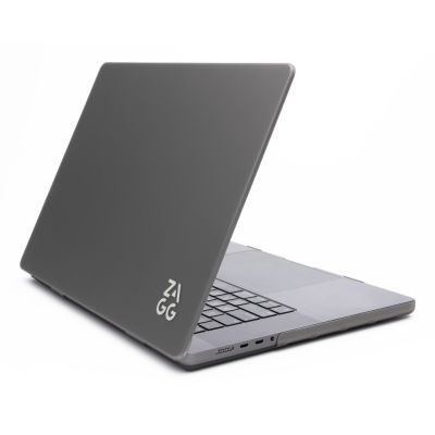 3. ZAGG Hardshell - obudowa ochronna do MacBook Air 13" M2 (2022) / M3 (2024) / M4 (2025) (smoke)