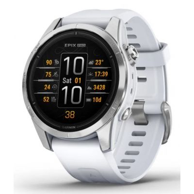 Zegarek Garmin Epix PRO (Gen 2) 42mm SS Whitestone