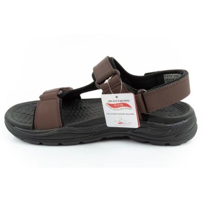 3. Skechers buty sandały męskie Arch Fit zapinane na rzepy na lato