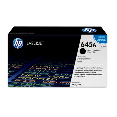 2. HP 645A oryginalny wkład z czarnym tonerem LaserJet