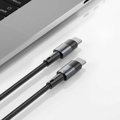 4. Kabel Tech-Protect UltraBoost USB-C / USB-C PD 100W 5A 3m - szary