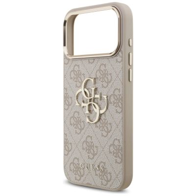 6. Etui Guess 4G Big 4G Classic Logo na iPhone 17 Pro Max / 18 Pro Max - różowo-złote