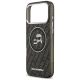 6. Etui Karl Lagerfeld IML Glitter Karl&Choupette Heads Logo MagSafe na iPhone 17 Pro Max - czarne