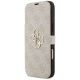 2. Etui Guess Book 4G Metal Logo na iPhone 18 Pro Max / 17 Pro Max - różowe