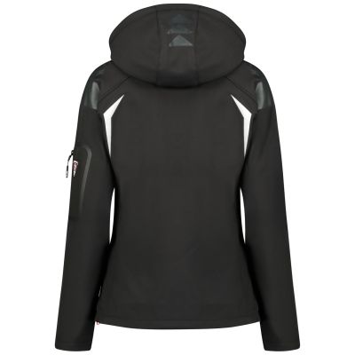 2. Softshell damski Geographical Norway TISLANDE LADY BLACK   007 (WU4016F/GN-BLACK)
