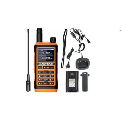 6. Krótkofalówka Baofeng UV-17E Pomarańczowa
