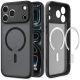 2. Etui Spigen Ultra Hybrid MagSafe na iPhone 18 Pro / 17 Pro - frost black