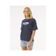 5. Koszulka RIP CURL Surf Puff Relaxed Tee granatowy