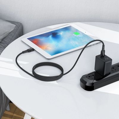 4. Kabel Acefast C4-01 Lightning - USB-C PD 30W 3A 480Mb/s 1,8m - czarny