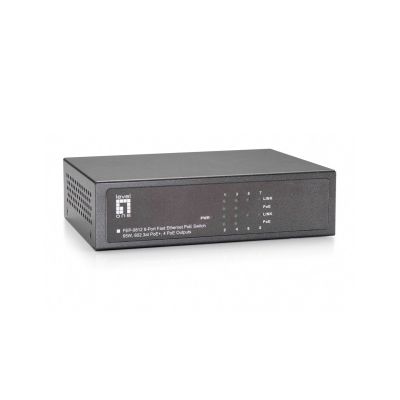 Przełącznik LevelOne FE PoE+ 8-portowy 65W 100Mbps