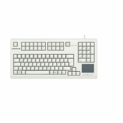 5. Klawiatura CHERRY Advanced Performance Line TouchBoard G80-11900 - USB - Niemiecki - Jasnoszary