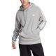 5. Bluza adidas Essentials French Terry 3-Stripes Hoodie M IC0437