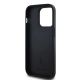7. Etui DKNY Leather Checkered Mono Pattern MagSafe na iPhone 14 Pro - czarne