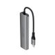 2. Hub USB Acefast J18 stacja dokująca USB-C 6w1 HDMI 4K 60Hz PD90W - szara