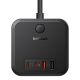 2. Listwa zasilająca Baseus PowerCombo 3AC+2U+2C 30W EU (1,5m; czarny)