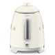 37. Czajnik SMEG KLF05CREU mini 0,8L creme