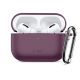 3. Etui Tech-Protect Silicone Hook na Apple AirPods 3 - burgundowe