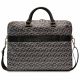 3. Torba Guess GCube Stripes na laptopa 16" - czarna