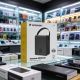 9. Powerbank Wozinsky W8-B 100000mAh 30W 2xUSB-A i 2xUSB-C  z latarką - czarny