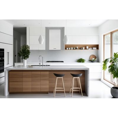 2. OKAP WK-12 CARMEN BIAŁY MAT T800 - LINIOWY LED