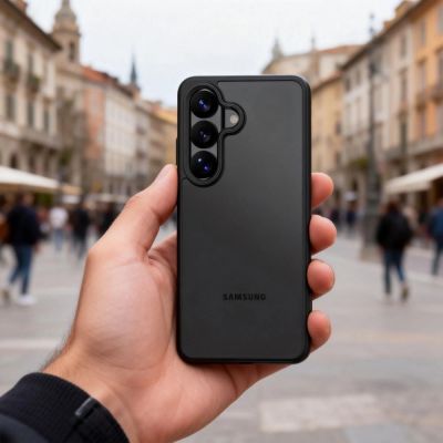 7. Etui Tech-Protect Magmat na Samsung Galaxy A57 5G - półprzezroczyste