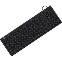 KeySonic KSK-6031INEL-B (DE) klawiatura Przemysłowy USB QWERTZ Niemiecki Czarny