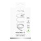2. Kabel Puro Magnetic USB-C - USB-C 60W USB 3.2 (20 Gbps) 1m magnetyczny - biały
