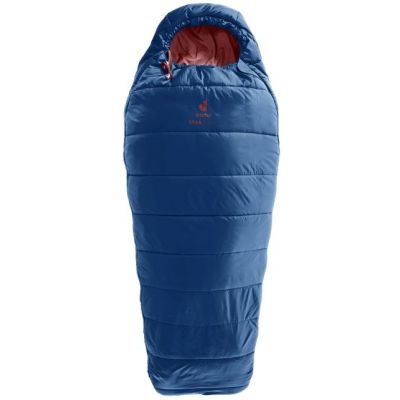 Śpiwór dziecięcy Deuter Starlight (130-170 cm) - nightblue/redwood